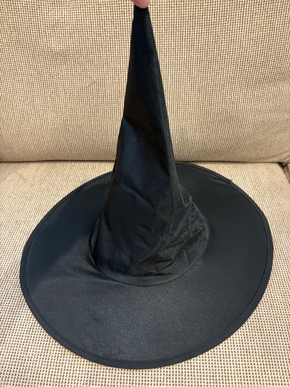 Adult Black Witch Hat Costume Accessory
